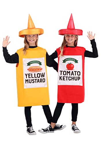 Disfraz Botella de Ketchup para Niños miniatura 3