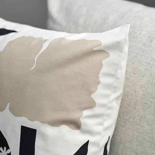 Housse de coussin ProTuning DRABOR noir et beige salon chaleureux