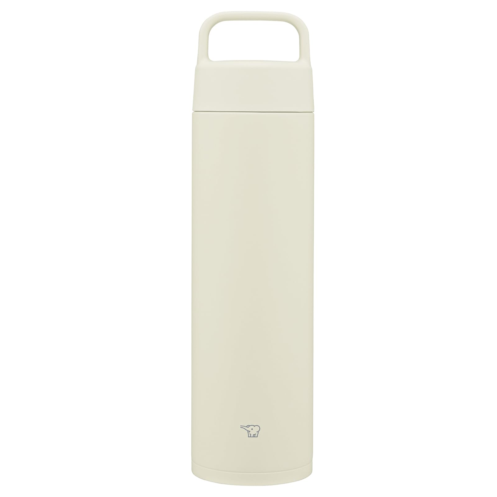 Zojirushi Thermos, 650ml, [Convenient Handle for Carrying], Easy to Clean, Dishwasher Safe, Seamless Lid, Only 2 Parts to Wash, Keeps Hot and Cold, Screw Mug, Ecru SM-RS65-WZ : Home & Kitchen