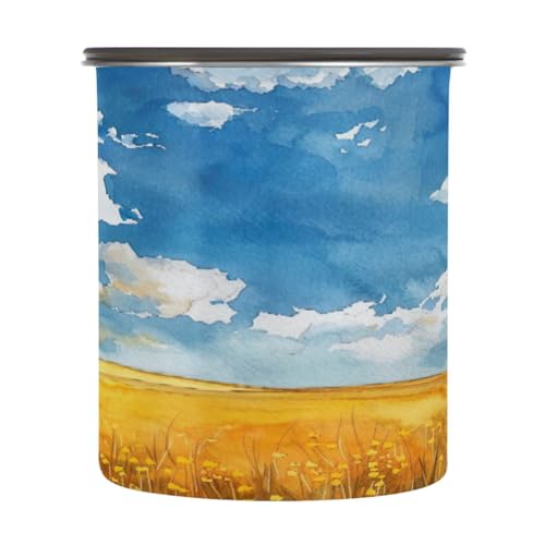 Contenedor de Acero Inoxidable Hermético para Café 30oz