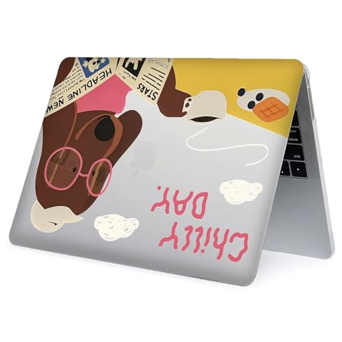 Case Compatible with MacBook Air 13 Inch 2022 2021 2020 2019 2018 Release Model A2337 M1 M2 A2681, Art Protector Cover for Air13 Retina Display with Touch ID-Chilly Dog in New York by generic - Used condition - Image 3