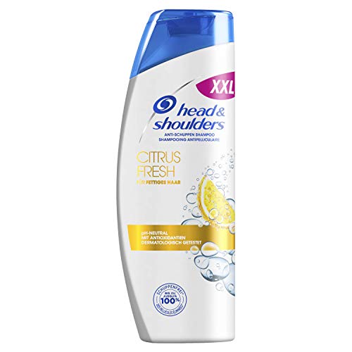 Head & Shoulders Citrus Fresh Anti-Schuppen Shampoo, 6er Pack(6 x 600 ml)