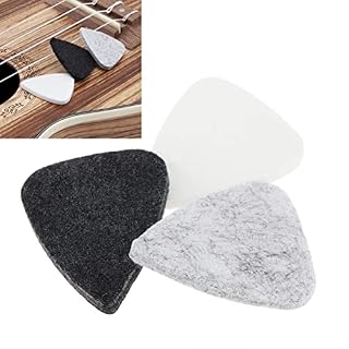 bopely Guitar Pick 3pcs Guitare Soft Ukuléle Felt Pick Lightweight Acoustic Electric Plectrum Musical Instruments… - Les Beatles, Paul McCartney, John Lennon, RIngo Starr, George Harrison