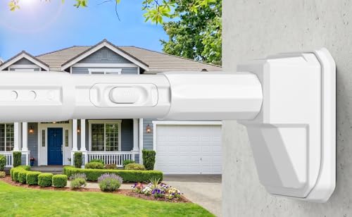 Tension Curtain Rod 41-185 In (4-15ft) Extra Long Tension Rod No Drilling For Patio Windows White Shower Curtain Rod For Room Divider One-Click Telescopic Rod Outdoor Curtain Rods Never Rust