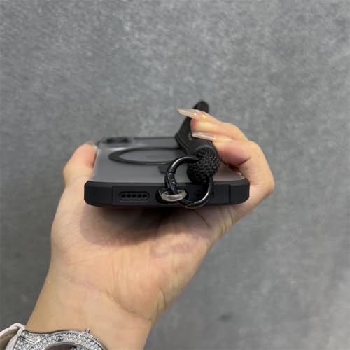 Coque antichoc magnétique pour iPhone 14 et 15 Plus avec cordon et dragonne - 2