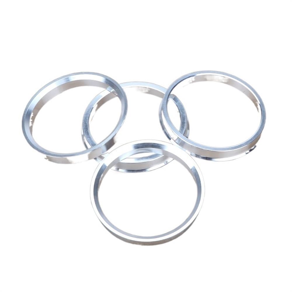 Zentrierringe 4 Stück/Set Naben Zentrierringe Aluminium Radnabenringe(83-70mm)