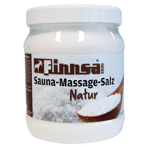 Finnsa Sauna Massage Salz Natur 1000 g