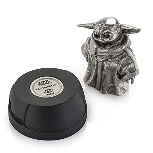 Royal Selangor Hand Finished Star Wars Collection Pewter Grogu Statue Figurine Gift