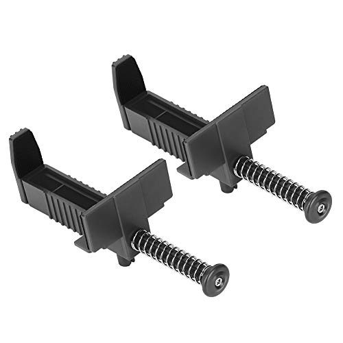 GLOGLOW Herramienta para alinear ladrillos de plástico de ingeniería, línea de albañilería de 16.5 cm para trabajo de construcción (Negro) miniatura 7