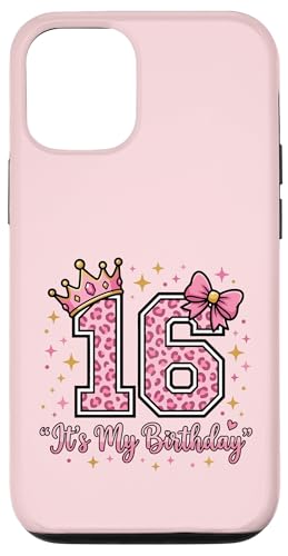 16�΂̒a���� ���̎q �s���N �q���E ���{�� ���� ���킢�� 16�� �X�}�z�P�[�X iPhone 12/12 Pro �p