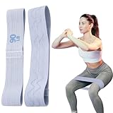 Fiorky Widerstandsbänder-Set for Frauen, tragbare Gesäßmuskel-Oberschenkel-Elastikbänder, Widerstands-Booty-Bänder, rutschfeste, elastische Trainingsbänder, Yoga-Fitness-Ausrüstung for