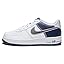 White/Metallic Silver/Midnight Navy White/Metallic Silver/Midnight Navy