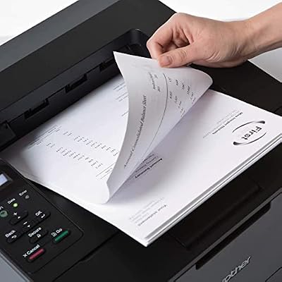 Brother HL-L6200DW Wireless Monochrome Single-Function Laser Printer - Print only - 48 ppm, 1200 x 1200 dpi, Auto Duplex Printing, 8.5 x 14, 256MB Memory, 520 Sheet, Ethernet