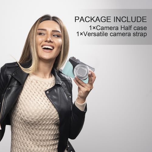 Funda protectora para Canon Powershot G7X con correa ajustable - Fernando Cortés