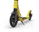 Toucan Premium Adult Folding Scooter with Hand Brake, Dual Suspension, Height-Adjustable - 200m Big Wheels for Teens Kids Age 8+ (Majorca) - Image 2