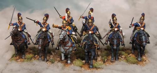 Set de caballería británica Wargames Delivered 28mm miniatura 2