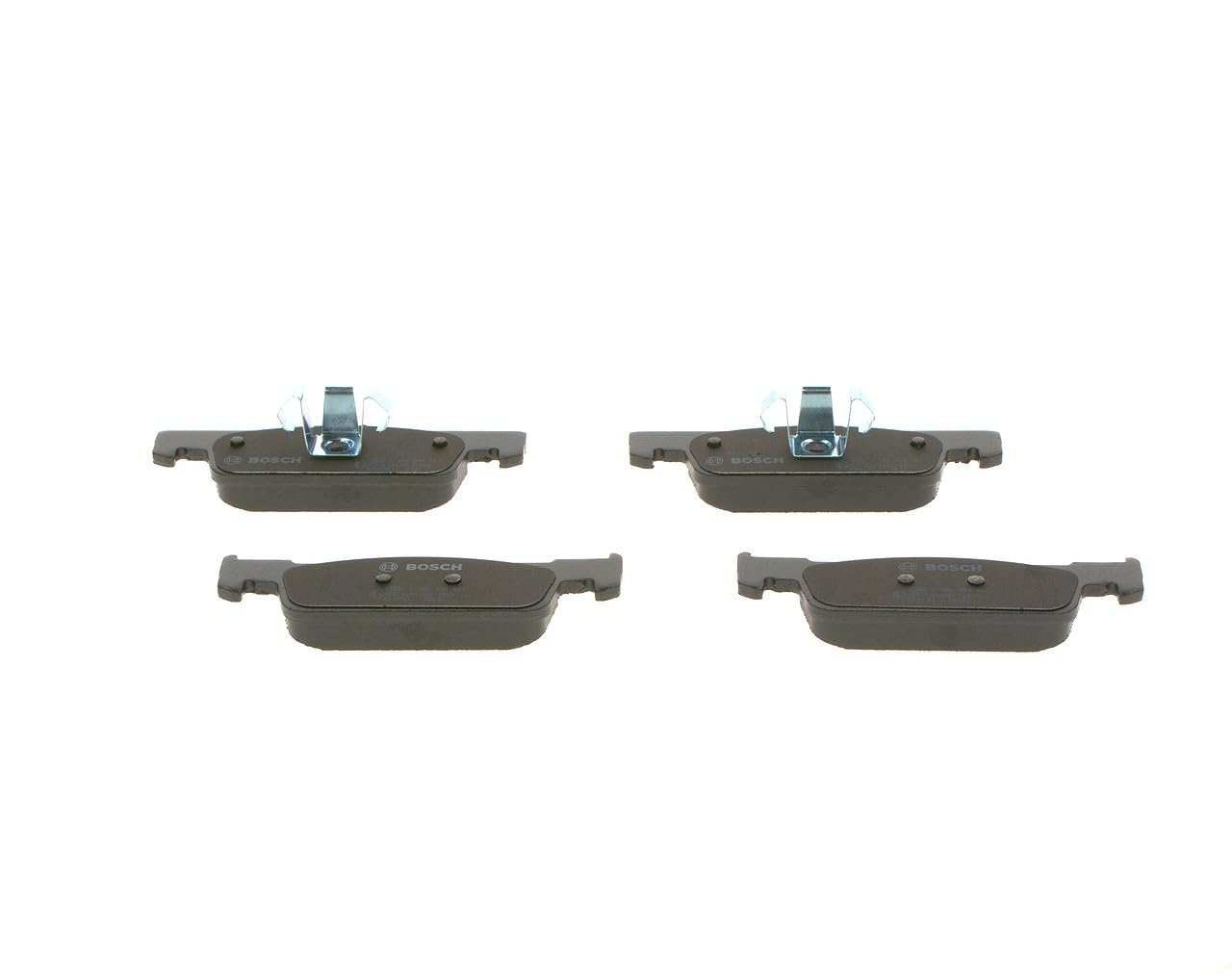 Bosch BP1506 - Pastiglie Freni Auto, Asse Anteriore - Qualità Bosch - Riduzione del Rumore e della Polvere - Certificazione ECE-R90 - Senza Rame - 1 Confezione da 4 Pastiglie
