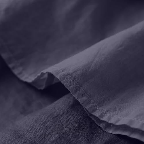 Women's Cotton Flowy Swing Skirt Trendy Casual Loose Tiered A-Line Skirts Elastic High Waist Ruffle Midi Long Skirt4