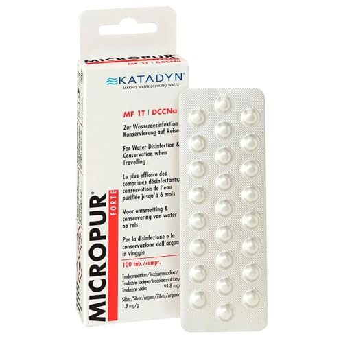 Katadyn Micropur Fte 100 Pastillas Potabilizador