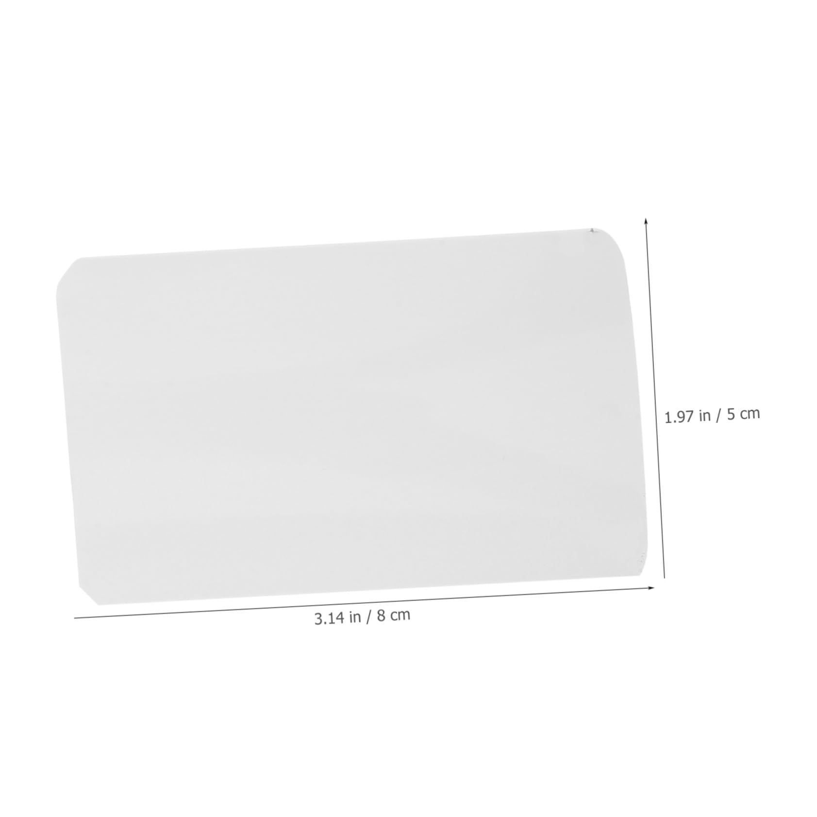 NULYLU 5pcs Vertical Blinds Repair Tabs Replacement Slats Easy Use Self-Adhesive Clips for Restoring Damaged Blinds and Curtains