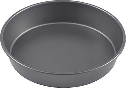 T-fal 84880 Round Commercial Nonstick Cake Pan, 9", Gray