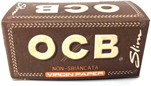 OCB Virgin Unbleached Slim 4 Metre Rolling Paper Roll Pack of 12 from Sudesh Enterprises, 12 Count (Pack of 1) - Image 4