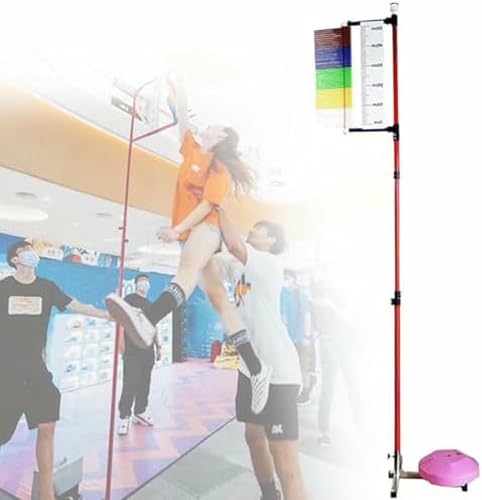 Testeur de saut vertical réglable de 1,3 à 3,6 m pour entraînement en gymnase