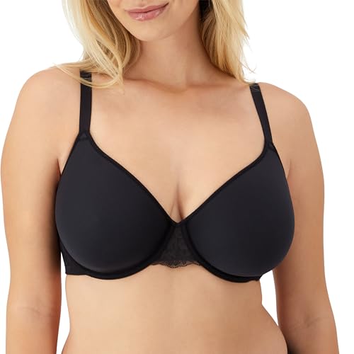 Bali Women's Breathe Modal T-Shirt Bra, Breathable Lightweight Underwire Bra, Convertible Straps