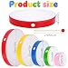 Nydotd 5 Pieces Hand Drum Set, Wooden Frame Drum Percussion Instruments with Drum Beatters 12 Inch 10 Inch 8 Inch 6 Inch 4 Inch Multicolor for Leisure Festive Musical Performances Home Party Supplies