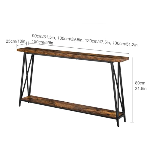 Mesa recibidor estrecha de 25 cm para solucionar pasillos pequeños 2