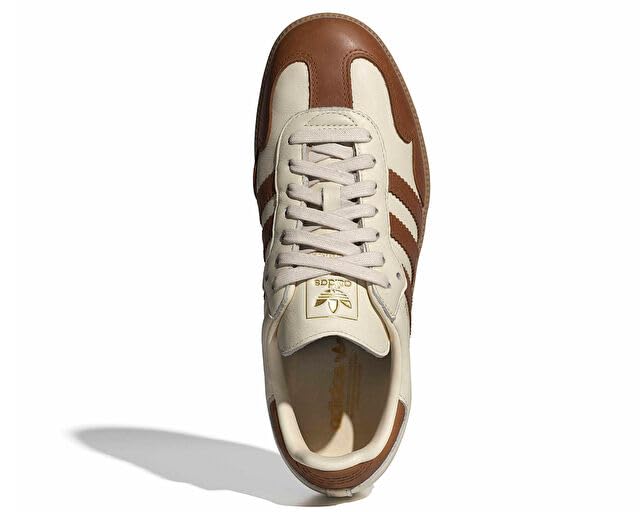 Image of adidas Samba Og W Women's 3 Strip Retro 70S Limt EDI Trainers (White Brown, US 7)