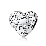 shangwang 925 Sterling Silber Sea Hearts Serie Perlen Charm Original Pandora Armreif und Armreif Damen Modeschmuck CMC1323