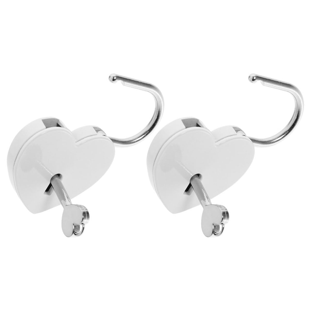 Hemobllo 6 Set Piccoli Lucchetti A Forma Di Cuore Lucchetti Decorativi Per Scrivania Da Donna Decorazioni Per Ufficio Piccoli Per Zaini Per Valigie