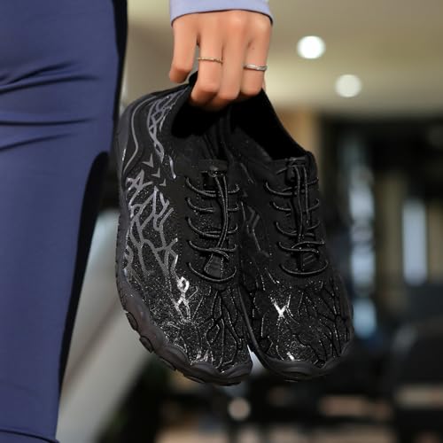 Image of Hike Barefoot Shoes Womens Men,Unisex Barefoot Water Shoes Breathable, Anti-Slip Hiking Footwear for Athletic Wide Toe Shoe Footwear for Hiking, Walking, Running, Yoga, and Water Sports