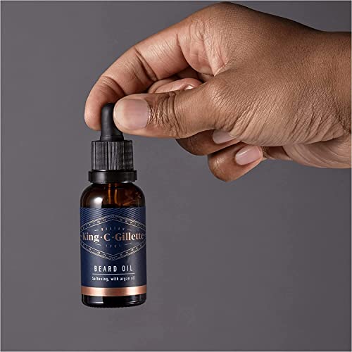 King C Gillette Olio da barba