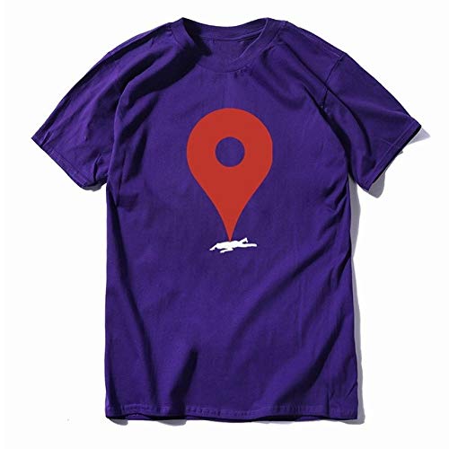T-shirt coton casual hommes à manches courtes et col rond coupe lâche FU0143A