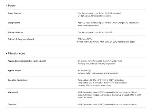 Nikon Keymission 170 (Renewed) #TOP6
