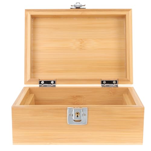 HIAKDOFT Estuche de Cigarros Portátil Resistente para Viaje Caja Humidor de Madera Creativa Protección y Almacenamiento Seguro al Aire