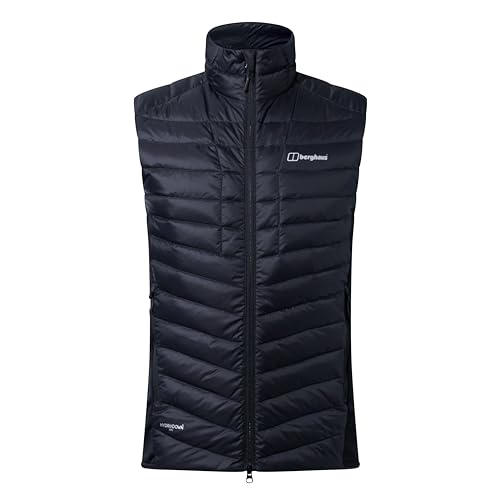 Berghaus Mens Tephra Stretch Reflect 2.0 Insulated Bodywarmer Vest Gilet - XL Black