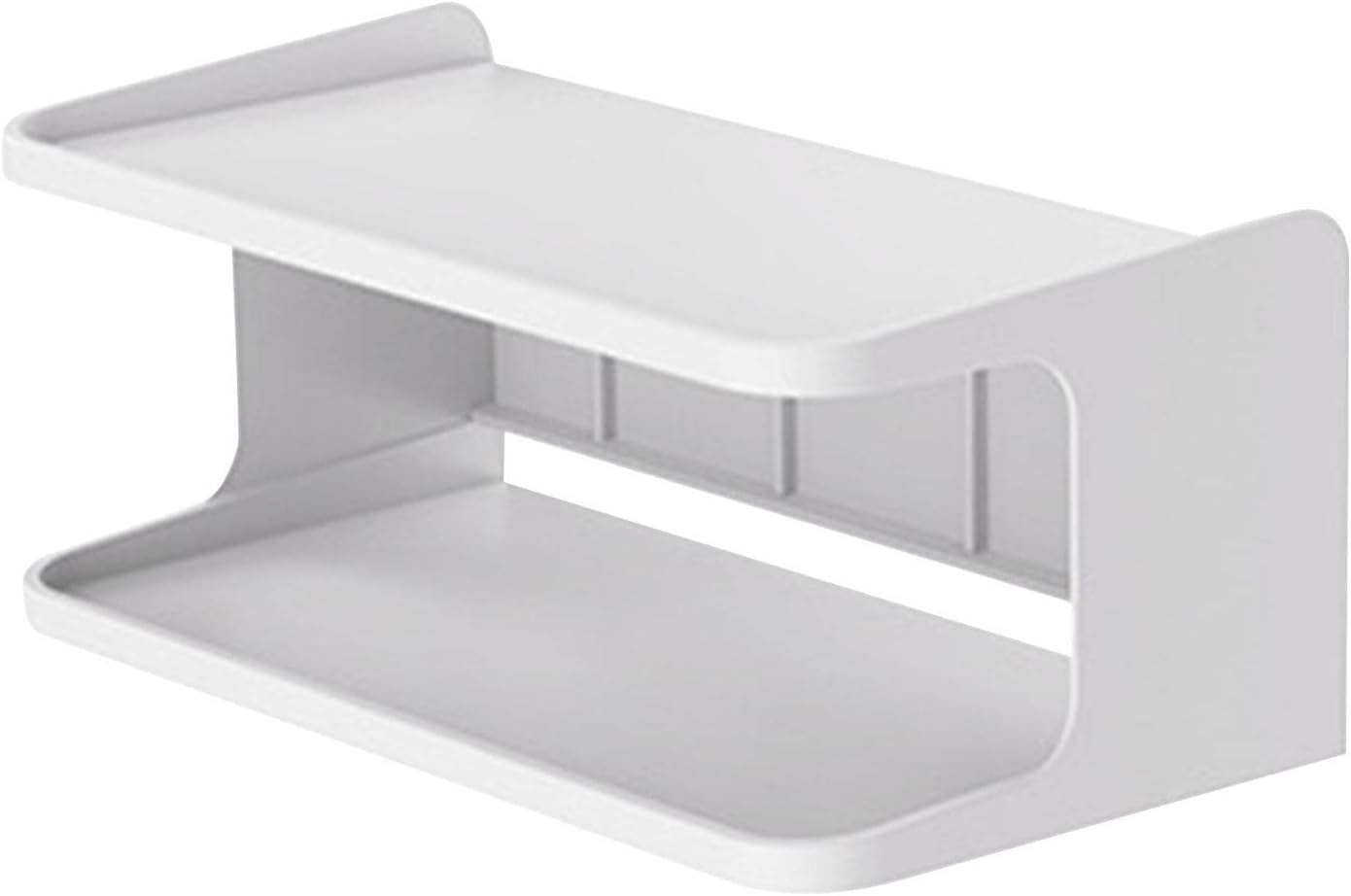 GOOHOCHY Sechseckiges Wandregal - Doppellagig Aus Schmiedeeisen