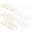 A12 - 18G studs -flat & round