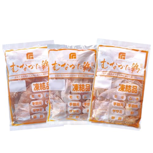 宗像産ブランド鶏[むなかた鶏]食べ比べセット(モモ肉、ムネ肉、手羽先各2kg)(平飼い)[JAほたるの里]