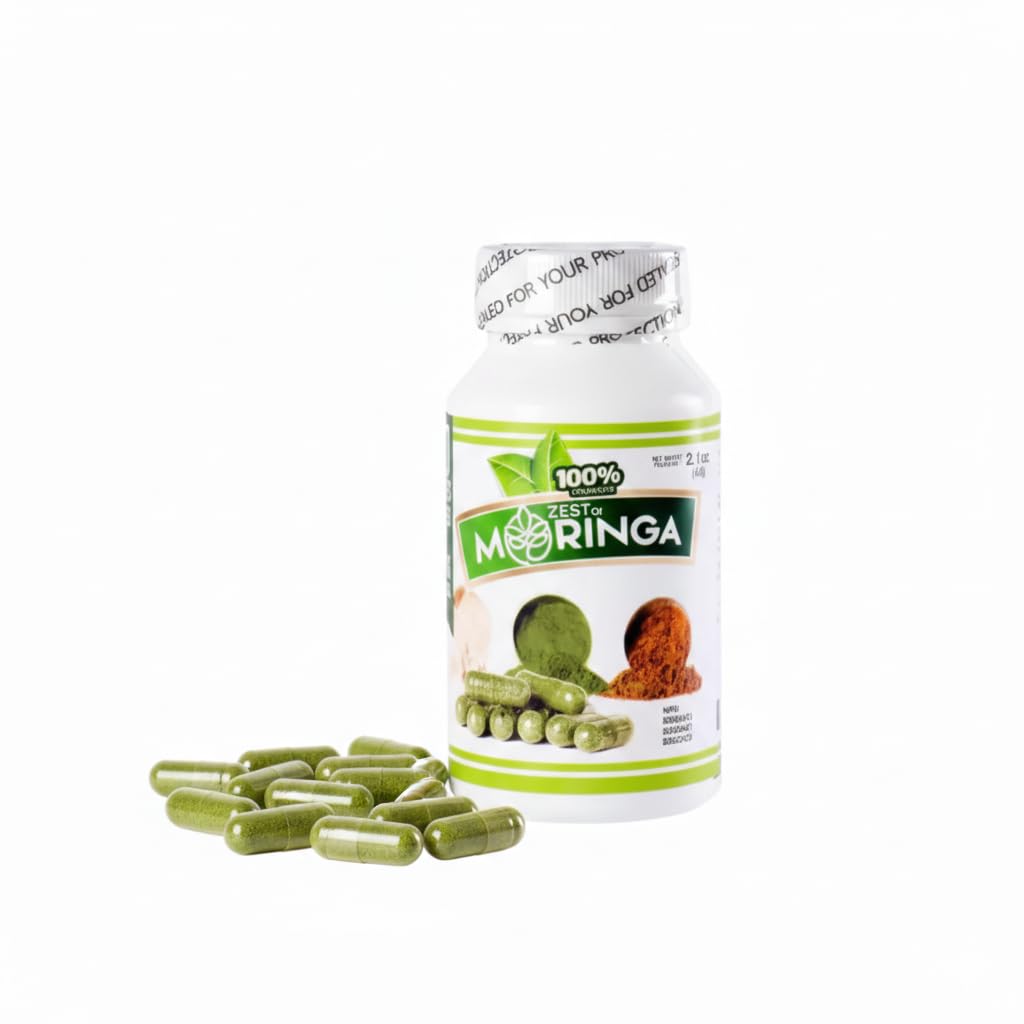 Amazon.com: Zest Of Moringa Moringa Oleifera Capsule Supplement