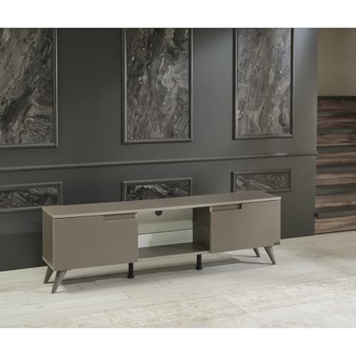 Furnishome Store Denver Mid Century Modern Tv Stand 2 Door