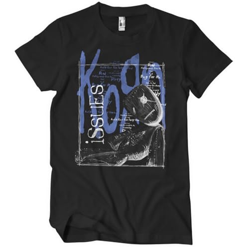 T-shirt Korn Issues Tracklist vêtement rock grunge merch officiel homme