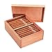 ShiSyan Voyage cèdre humidor Grande capacité Portable 50 Cave à cigares scellé ble humidité constante for Le Nouveau Bureau de l'humidificateur à cigares Portable Classique Porte-Cigarettes