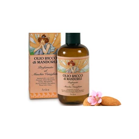 Ardes, Olio Ricco di Mandorle Profumato al Muschio Vanigliato 250 ml