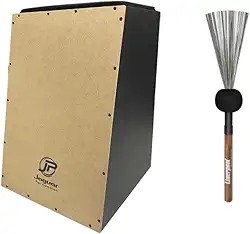 Cajon Jaguar Acústico Cj1000 K2 Pb 006 e baqueta liverpool kit