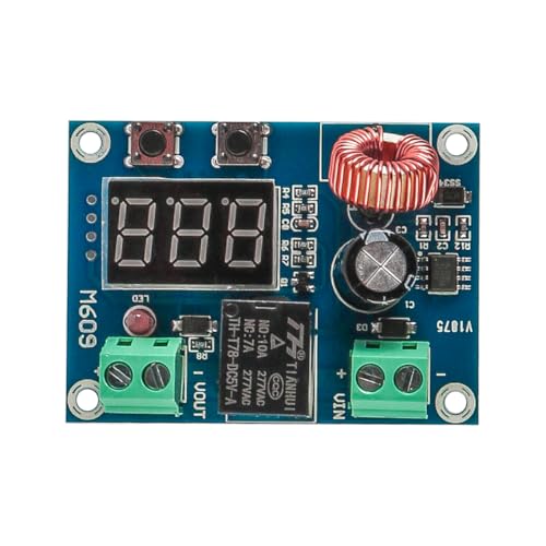 Tiardey DC12V-36V Batteriemonitor XH-M609 Unterspannungsabschaltung mit Überentladungsschutz für 12V bis 36V Batteriesysteme