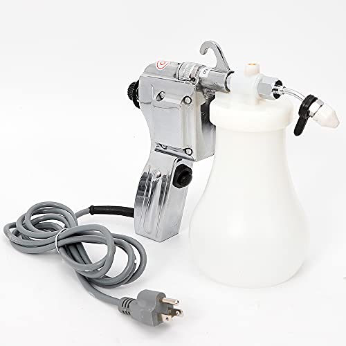 Textile Cleaning Spray Gun Adjustable Nozzle Spot 60W 110V High Pressure Gun Cleaning Gun for Knitting, Printing, Dyeing, Clothing, Advertising, Printing US Stock
